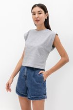 SARA CAP SLEEVE TEE SARA CAP SLEEVE TEE