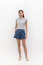 SARA CAP SLEEVE TEE SARA CAP SLEEVE TEE