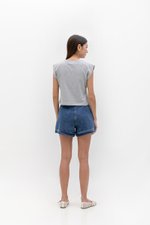 SARA CAP SLEEVE TEE SARA CAP SLEEVE TEE