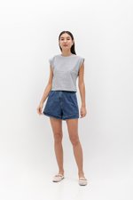 SARA CAP SLEEVE TEE SARA CAP SLEEVE TEE