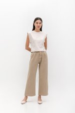 SARA CAP SLEEVE TEE SARA CAP SLEEVE TEE