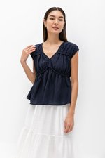 *BACKORDER 4* VIVY BABYDOLL EMPIRE TOP