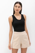 OLINA PADDED SCOOP NECK TANK TOP OLINA PADDED SCOOP NECK TANK TOP