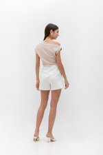LYON HIGH WAISTED TAILORED SHORTS LYON HIGH WAISTED TAILORED SHORTS
