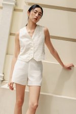 LYON HIGH WAISTED TAILORED SHORTS LYON HIGH WAISTED TAILORED SHORTS