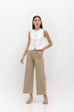 WESLEY PLEATED STRAIGHT LEG DENIM JEANS (REGULAR)