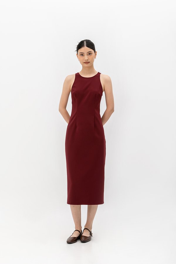 DEVINA TANK COLUMN MIDI DRESS DEVINA TANK COLUMN MIDI DRESS