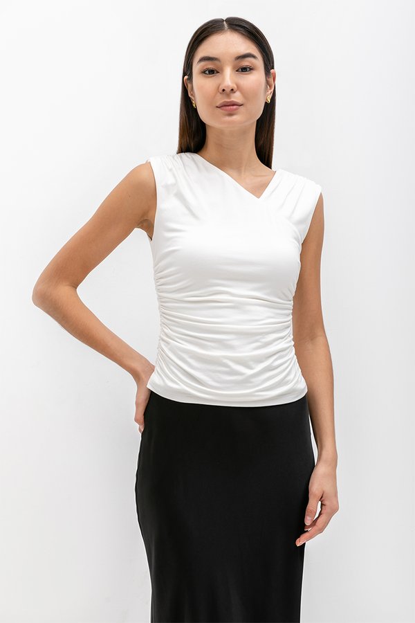 ETIENNE RUCHED ASYMMETRIC TOP