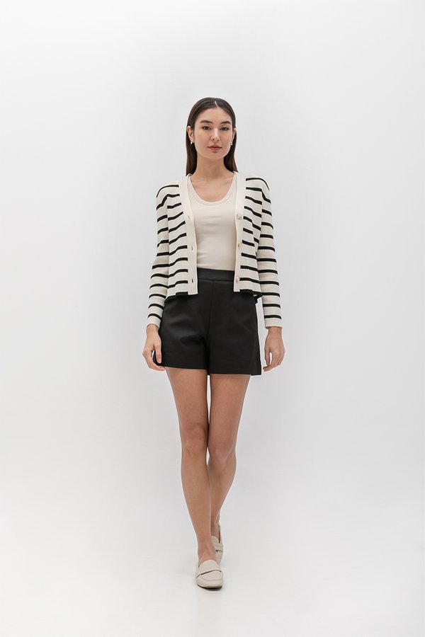 *BACKORDER 4* LYON HIGH WAISTED TAILORED SHORTS