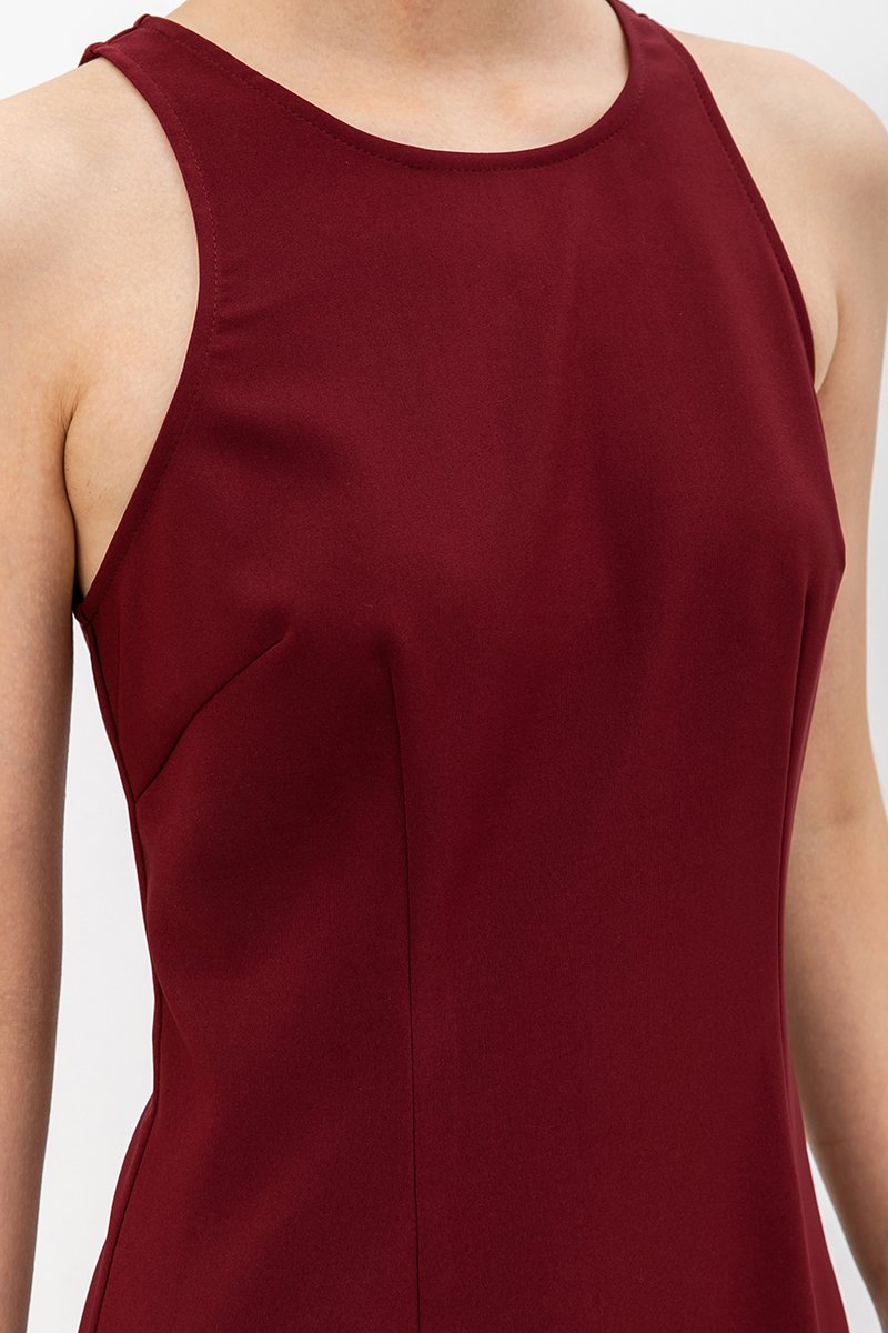 DEVINA TANK COLUMN MIDI DRESS