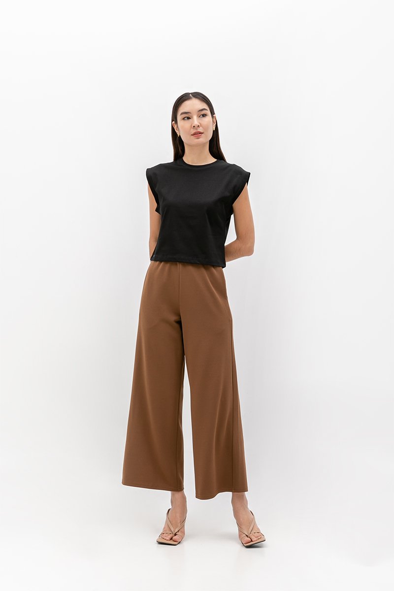 SARA CAP SLEEVE TEE