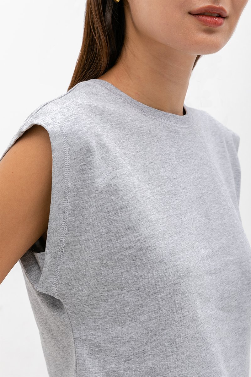 SARA CAP SLEEVE TEE
