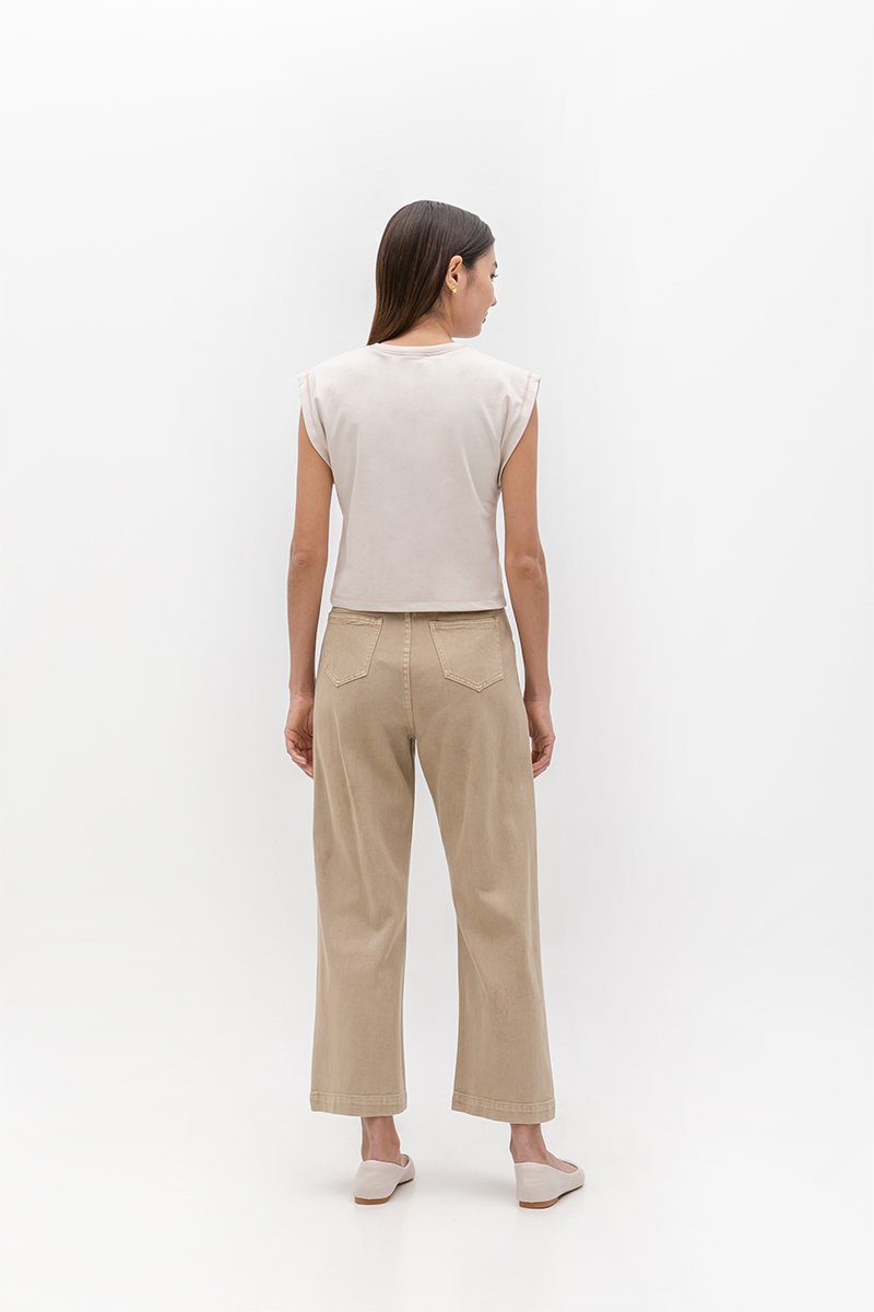 SARA CAP SLEEVE TEE