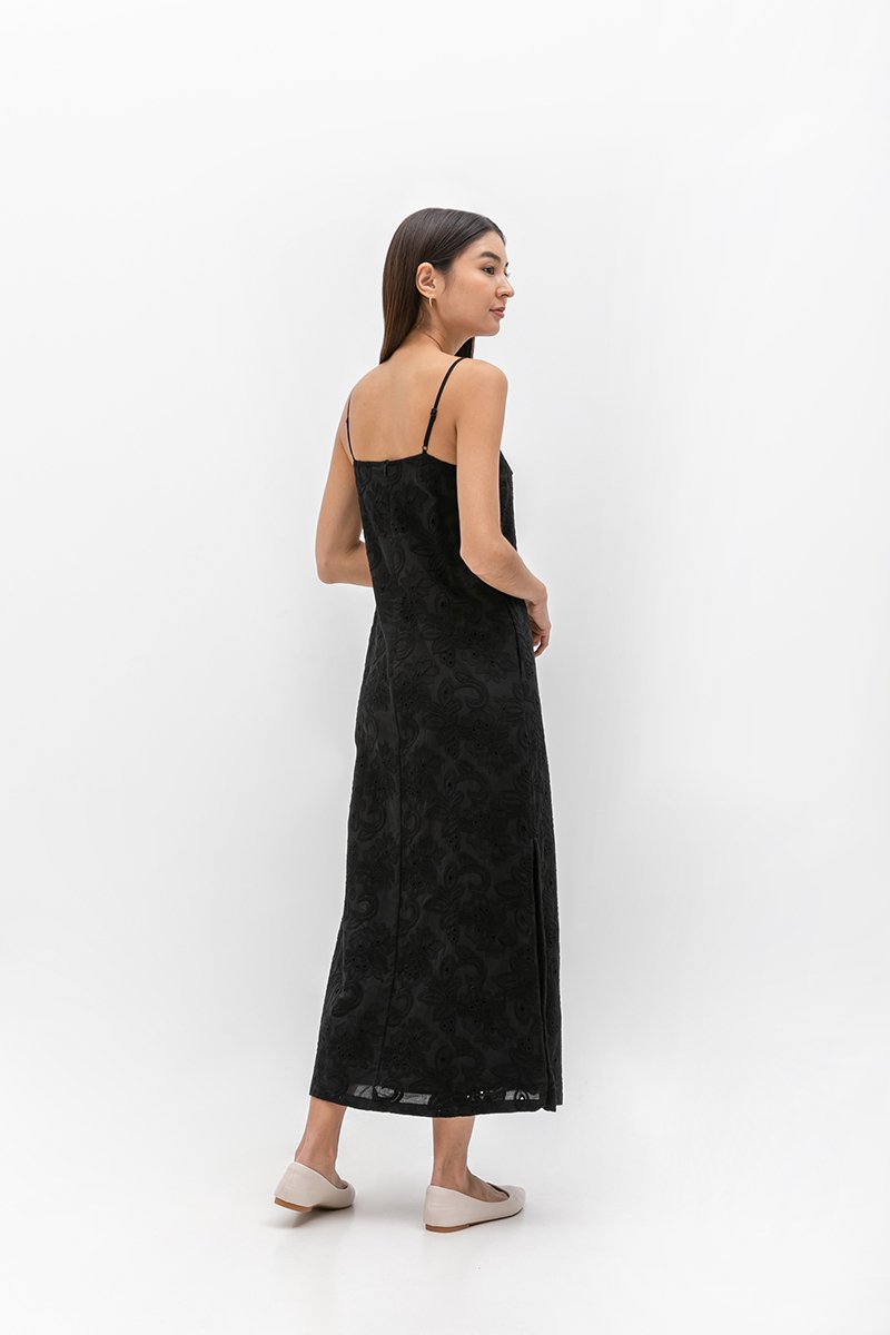 *BACKORDER 2* JILLIAN CAMI EMBROIDERED DRESS