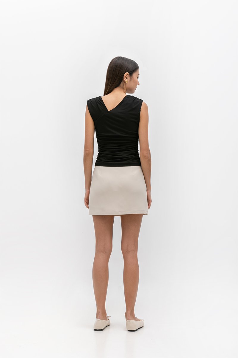 ETIENNE RUCHED ASYMMETRIC TOP