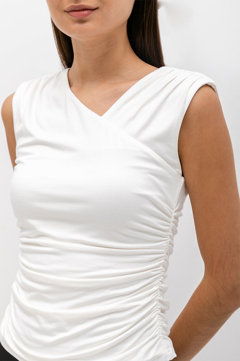 ETIENNE RUCHED ASYMMETRIC TOP