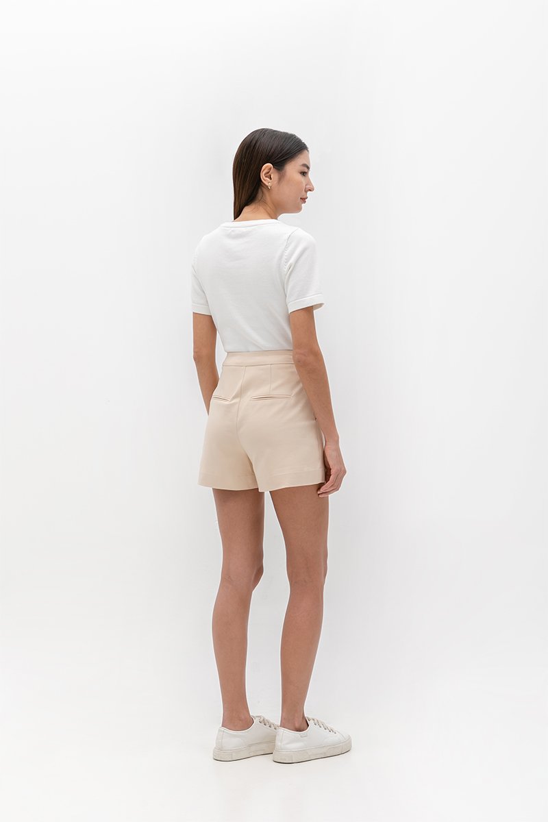 LYON HIGH WAISTED TAILORED SHORTS