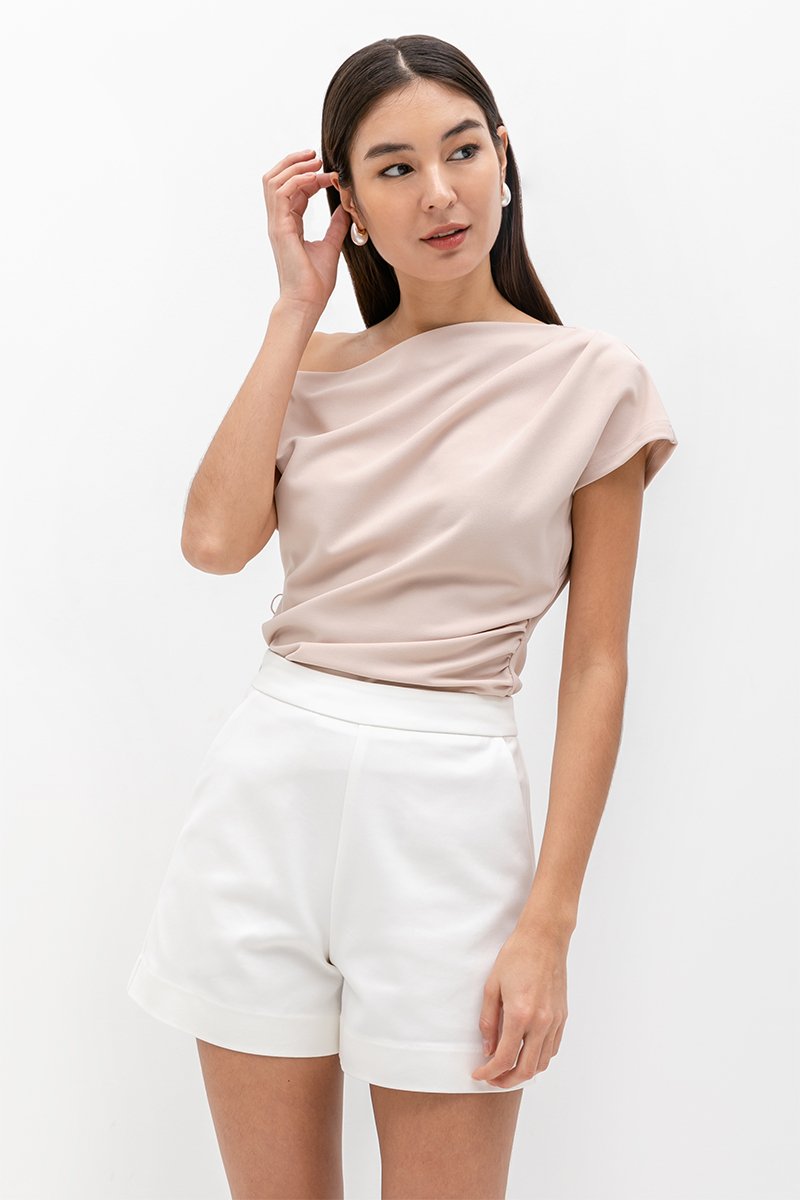 LYON HIGH WAISTED TAILORED SHORTS