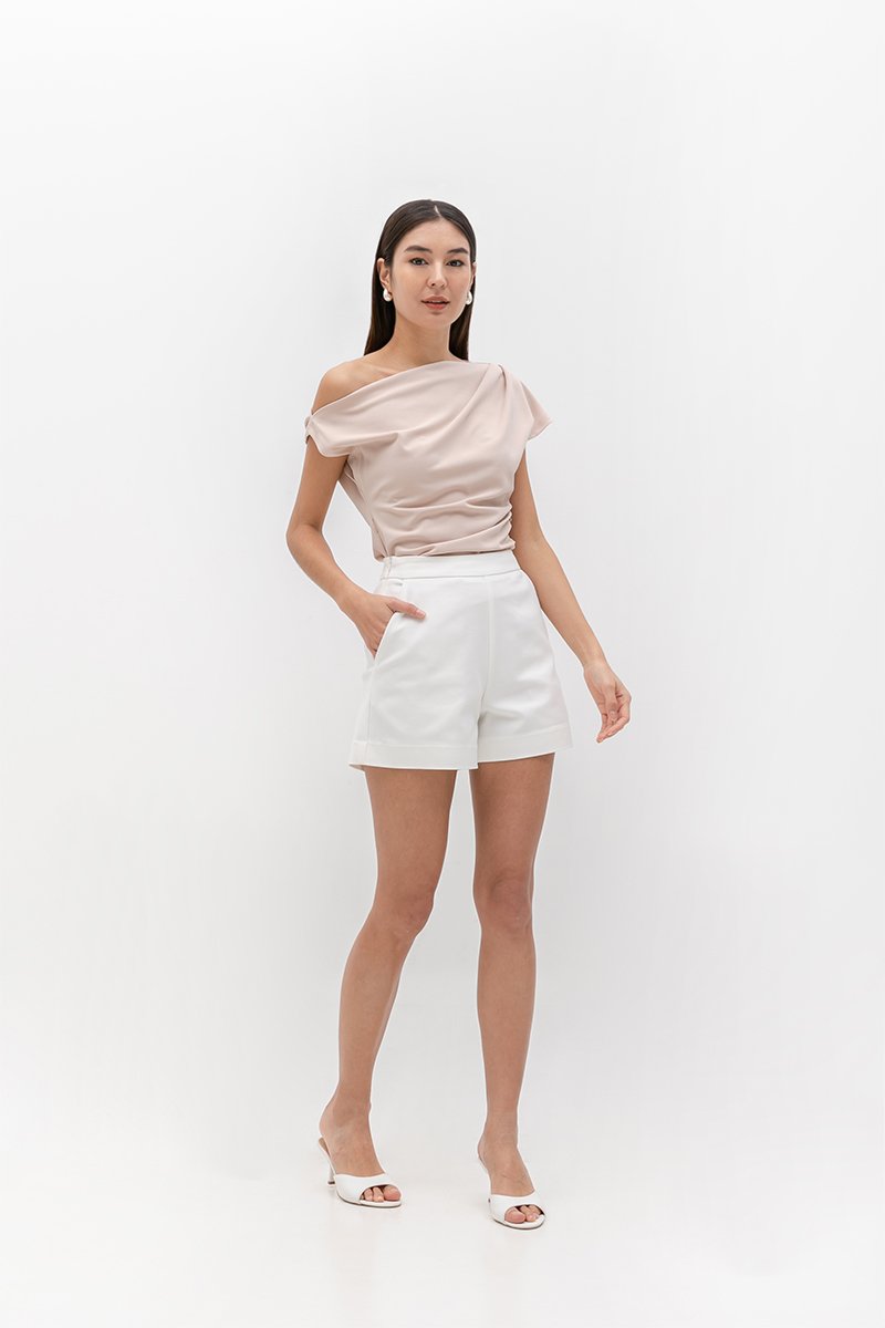 LYON HIGH WAISTED TAILORED SHORTS