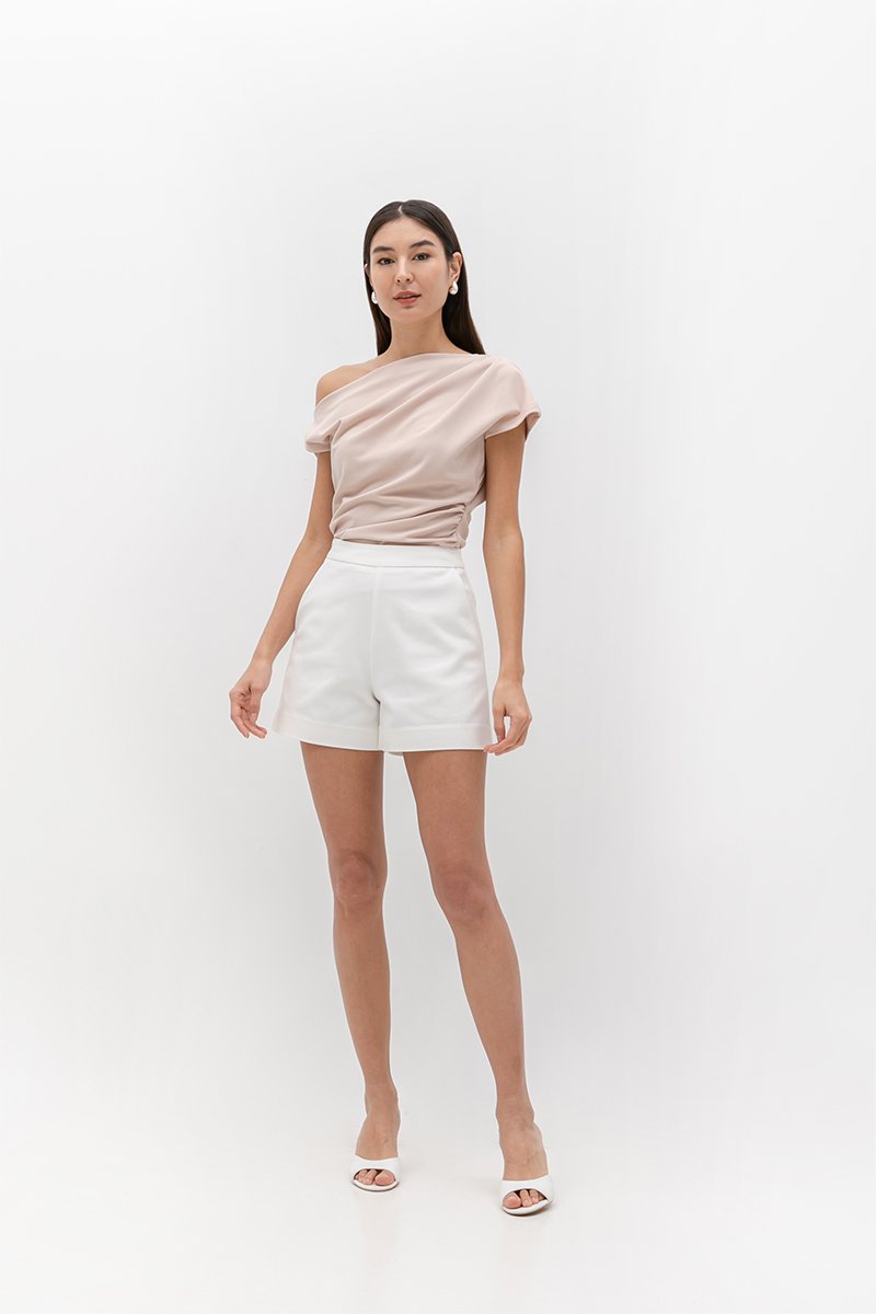 LYON HIGH WAISTED TAILORED SHORTS
