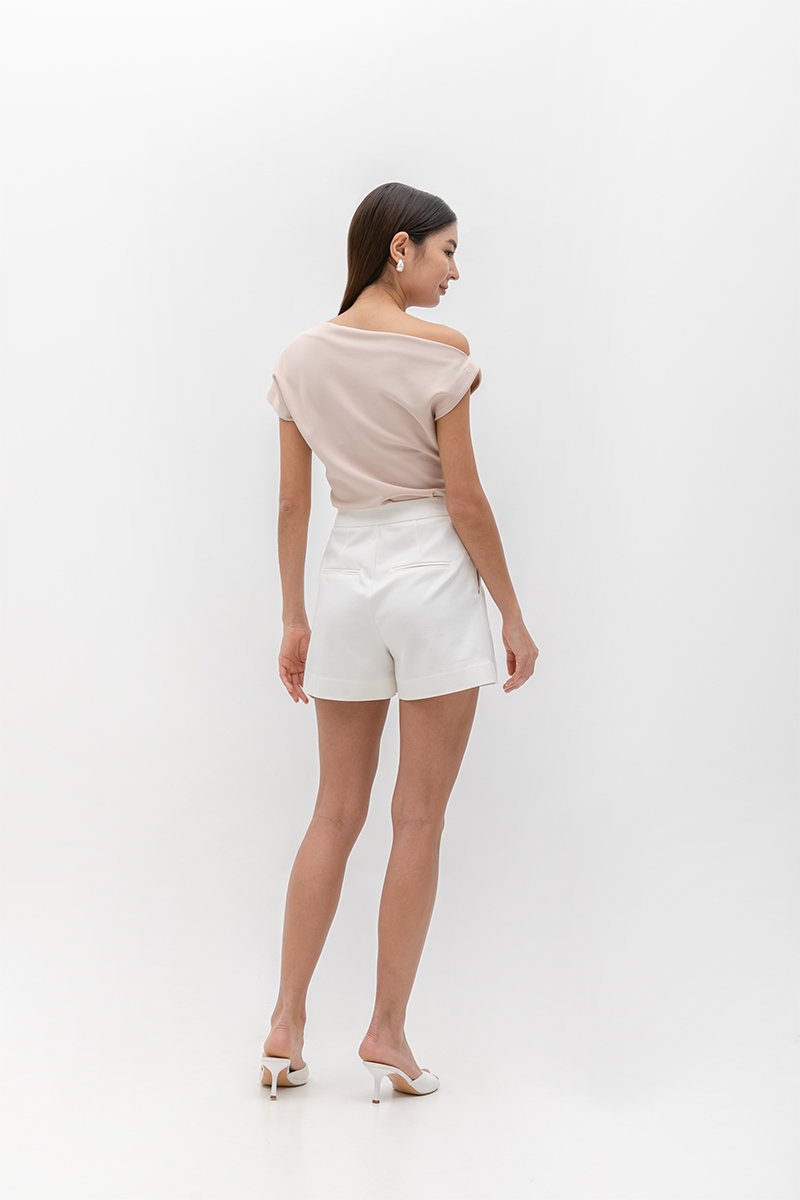 LYON HIGH WAISTED TAILORED SHORTS