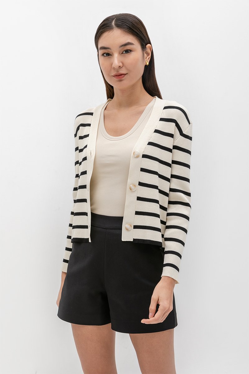 LYON HIGH WAISTED TAILORED SHORTS