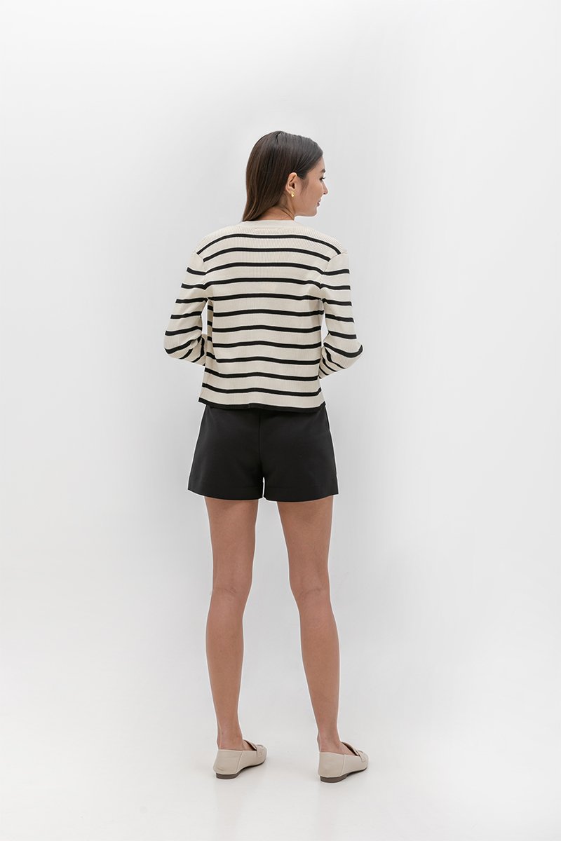 LYON HIGH WAISTED TAILORED SHORTS