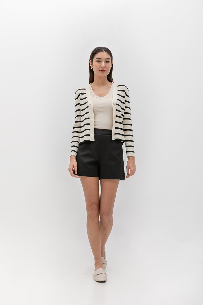 LYON HIGH WAISTED TAILORED SHORTS