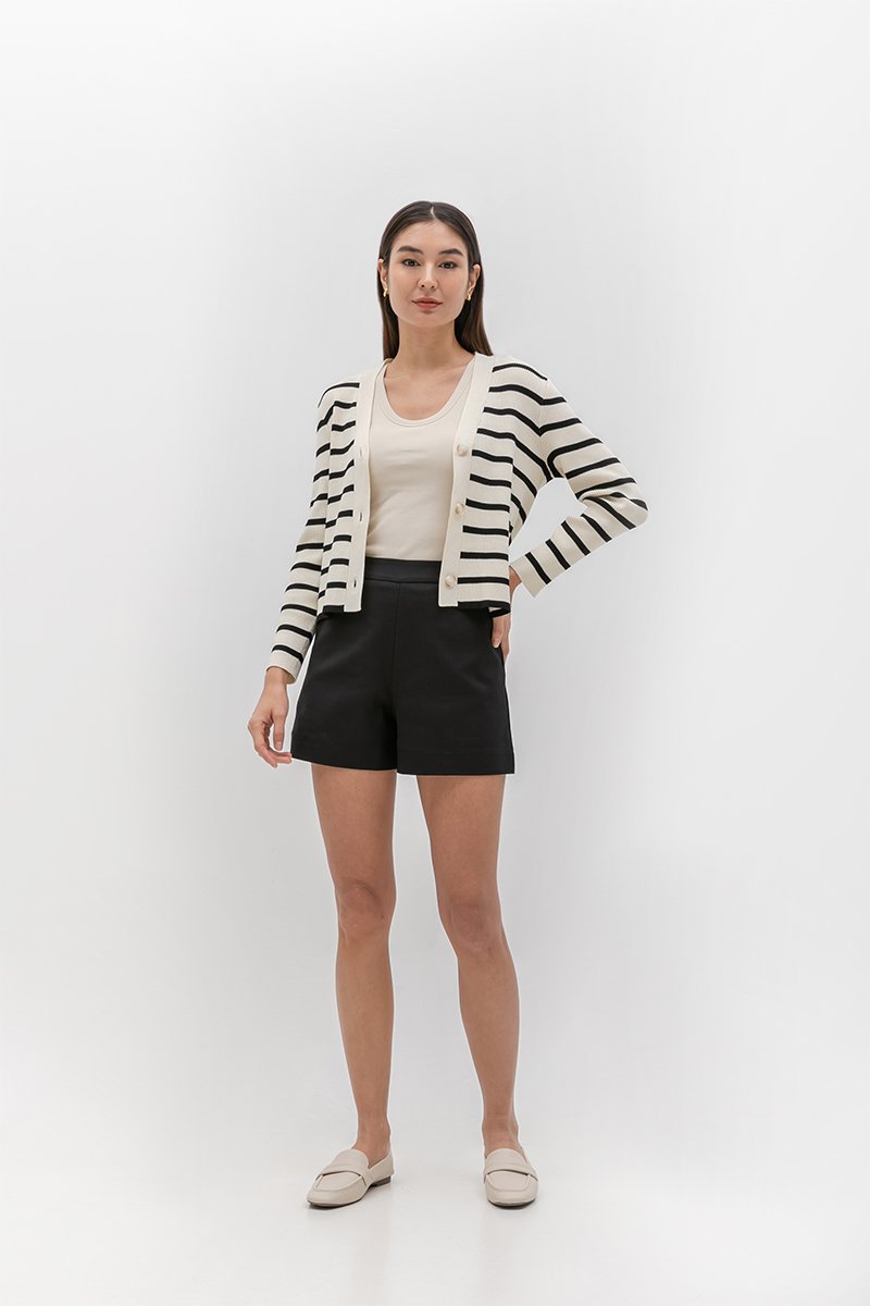 LYON HIGH WAISTED TAILORED SHORTS