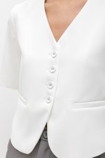 ANDERSON SHORT SLEEVE VEST TOP ANDERSON SHORT SLEEVE VEST TOP