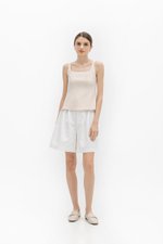 FLORINE SQUARE NECK PANEL TOP