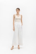 *BACKORDER* TANYA PLEATED WIDE LEG LINEN PANTS
