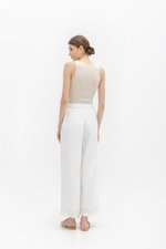*BACKORDER* TANYA PLEATED WIDE LEG LINEN PANTS