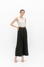 *BACKORDER* TANYA PLEATED WIDE LEG LINEN PANTS