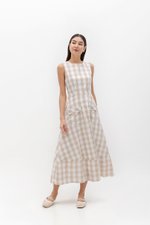 LYLA CHECKERED DRESS (PETITE) LYLA CHECKERED DRESS (PETITE)