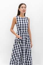 LYLA CHECKERED DRESS (PETITE) LYLA CHECKERED DRESS (PETITE)