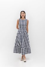 LYLA CHECKERED DRESS (PETITE) LYLA CHECKERED DRESS (PETITE)