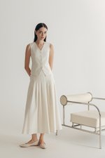 MARIELLE PLEATED FLARE SKIRT MARIELLE PLEATED FLARE SKIRT
