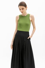 MARIELLE PLEATED FLARE SKIRT MARIELLE PLEATED FLARE SKIRT