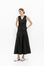 MARIELLE PLEATED FLARE SKIRT MARIELLE PLEATED FLARE SKIRT
