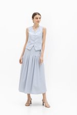 MARIELLE PLEATED FLARE SKIRT MARIELLE PLEATED FLARE SKIRT