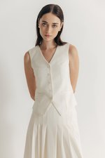 SERGE TAILORED VEST TOP