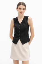 SERGE TAILORED VEST TOP