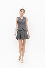 SERGE TAILORED VEST TOP