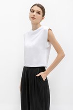 ANISTON PIN STRIPE TAPERED TAILORED PANTS (REGULAR)