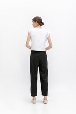 ANISTON PIN STRIPE TAPERED TAILORED PANTS (REGULAR)