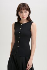 *BACKORDER 2* MYLEE KNIT VEST TOP *BACKORDER 2* MYLEE KNIT VEST TOP