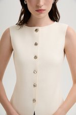 *BACKORDER 2* MYLEE KNIT VEST TOP *BACKORDER 2* MYLEE KNIT VEST TOP