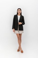 ANDREA PIN STRIPE BLAZER