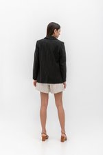 ANDREA PIN STRIPE BLAZER